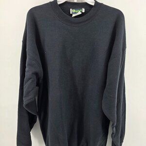 Originals Black Crewneck Sweatshirt – Size XL Classic Oversized Fleece Pullover